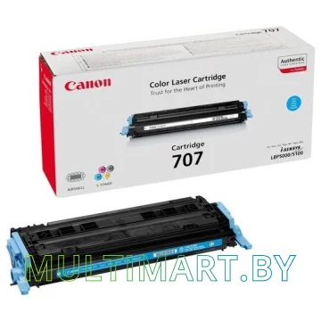 Картридж Canon Cartridge 707 Cyan